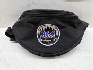 New York Mets Black Crossbody Belt Bag Fanny Pack MLB Citi Field Baseball